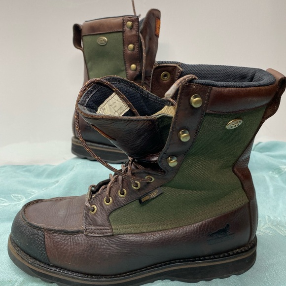 Irish Setter Boots Men's 11 846 Wingshooter Gore-Tex Waterproof Leather Hunting - Picture 3 of 11